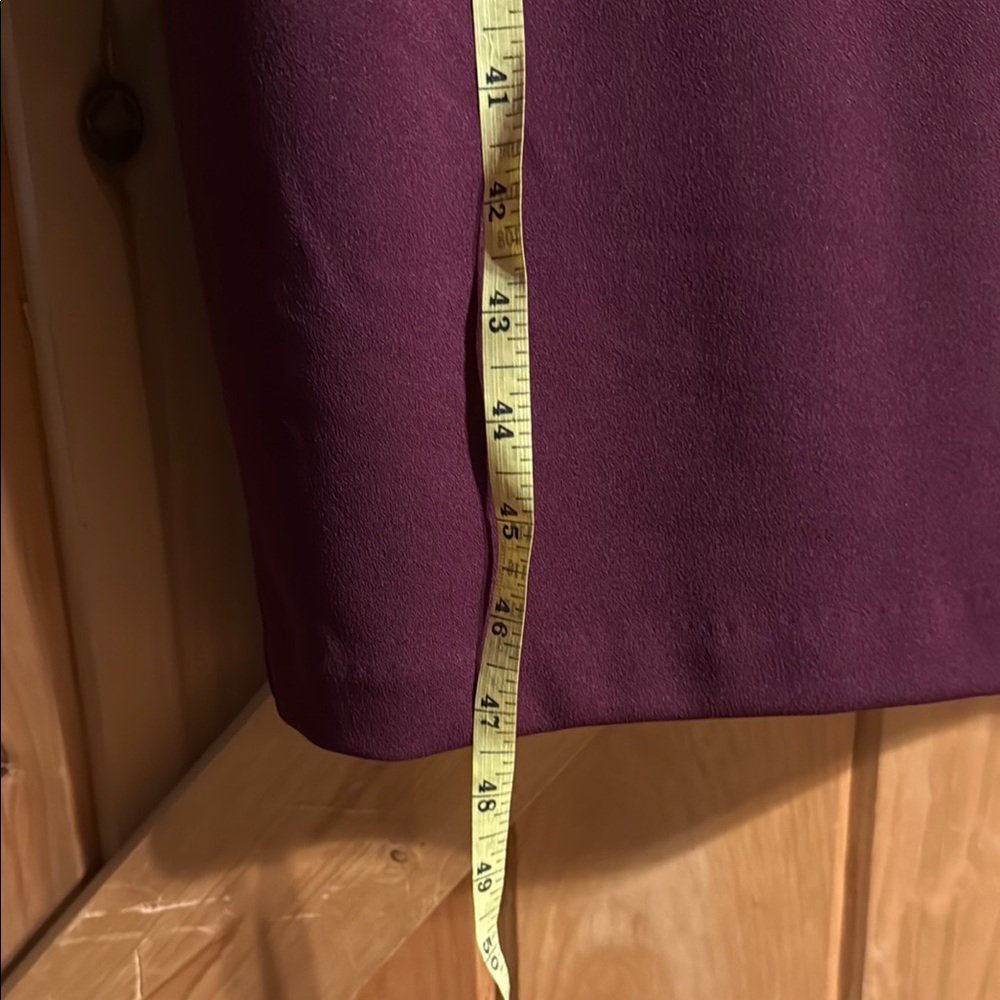 Express Rich Burgundy/Plum Midi Dress NWT size Medium - Picture 8 of 9